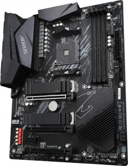 Материнская плата Gigabyte B550 AORUS ELITE AX V2 Soc-AM4 AMD B550 4xDDR4 ATX AC`97 8ch(7.1) 2.5Gg RAID+HDMI+DP от магазина РЭССИ