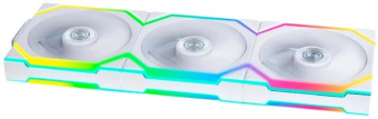 Вентилятор для корпуса Lian-Li Uni Fan SL Wireless 120 ARGB 120х124.5x28 белый 4-pin 28.5дБ (упак.:3шт) (G99.12SL1W3W.R0) Ret от магазина РЭССИ