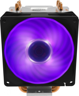 Устройство охлаждения(кулер) Cooler Master Hyper H410R RGB Soc-AM4/1151/1200/2066 4-pin 6-29dB Al+Cu 120W 305gr LED Ret от магазина РЭССИ