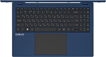 Ноутбук Osio BaseLine B150i-002c N-series N100 8Gb SSD512Gb Intel UHD Graphics 15.6" IPS FHD (1920x1080) Windows 11 Home blue WiFi BT Cam 5000mAh от магазина РЭССИ