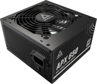 Блок питания Montech ATX 650W APX 650 80 PLUS WHITE (20+4pin) APFC 120mm fan 6xSATA Cab Manag RTL от магазина РЭССИ