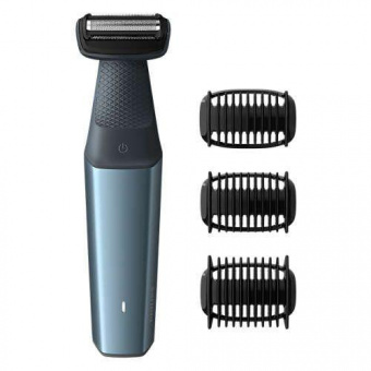 Триммер Philips BG3015/15 синий/черный (насадок в компл:3шт) от магазина РЭССИ