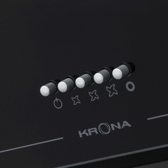 Вытяжка каминная Krona Jina 500 PB черный управление: кнопочное (1 мотор) от магазина РЭССИ
