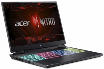 Ноутбук Acer Nitro 16 AN16-41-R3YQ Ryzen 7 7735H 16Gb SSD1Tb NVIDIA GeForce RTX4070 8Gb 16" IPS WQXGA (2560x1600) Windows 11 Home Single Language black WiFi BT Cam (NH.QKDCD.001) от магазина РЭССИ