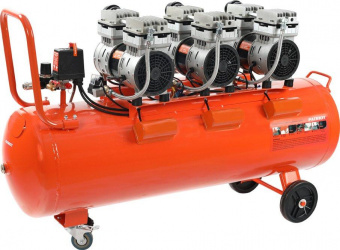 Компрессор поршневой Patriot WO 100-440 безмасляный 440л/мин 100л 2500Вт оранжевый/черный от магазина РЭССИ