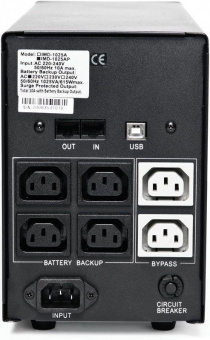 Источник бесперебойного питания Powercom Imperial IMD-1200AP 720Вт 1200ВА черный от магазина РЭССИ