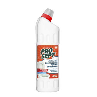 Средство усиленного действия PROSEPT Bath Extra для удаления ржавчины и минеральных отложений 1 л 110-1 от магазина РЭССИ