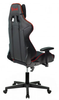 Кресло игровое A4Tech Bloody GC-400 черный/красный с подголов. крестов. пластик черный от магазина РЭССИ