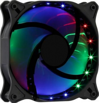 Вентилятор Aerocool Cosmo 12 120x120mm 4-pin(Molex)24dB 160gr LED Ret от магазина РЭССИ