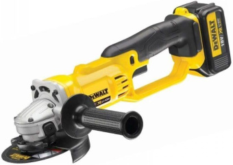 Углошлифовальная машина DeWalt DCG412M2-QW 405Вт 7000об/мин рез.шпин.:M14 d=125мм жестк.кейс от магазина РЭССИ