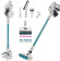Картинка Пылесос Polaris HandStick Pro PVCS 4000 450Вт белый/бирюзовый от магазина РЭССИ Пылесос Polaris HandStick Pro PVCS 4000 450Вт белый/бирюзовый от магазина РЭССИ