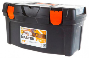 Ящик для инстр. Blocker Master BR6005 1отд. черный/оранжевый (BR6005ЧРОР) от магазина РЭССИ