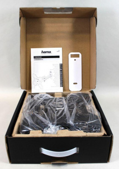 Кронштейн для телевизора Hama Fullmotion TV Premium черный 19"-48" макс.30кг настенный от магазина РЭССИ