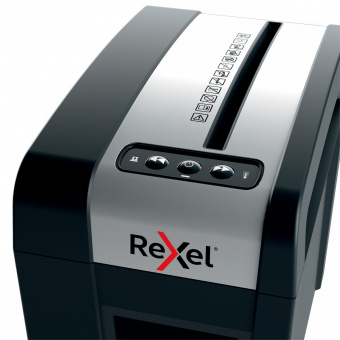 Шредер Rexel Secure MC3-SL черный с автоподачей (секр.P-5) перекрестный 3лист. 10лтр. скрепки скобы от магазина РЭССИ