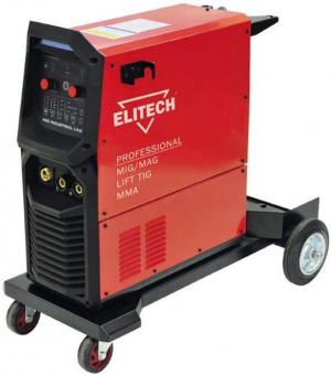 Сварочный полуавтомат Elitech АИС 300ПТ инвертор ММА/TIG MIG/MAG 9.6кВт от магазина РЭССИ