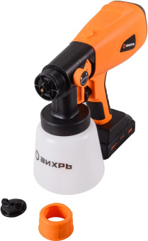 Краскопульт Вихрь АКП-20Li бак:1000мл 800мл/мин от магазина РЭССИ