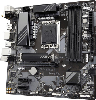 Материнская плата Gigabyte B760M DS3H AX Soc-1700 Intel B760 4xDDR5 mATX AC`97 8ch(7.1) 2.5Gg RAID+HDMI+DP от магазина РЭССИ