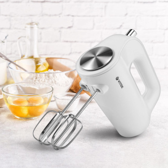 Миксер ручной Vitek VT-1423 600Вт белый от магазина РЭССИ