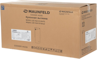 Вытяжка каминная Maunfeld Lee Wall 35 белый управление: кнопочное (1 мотор) от магазина РЭССИ