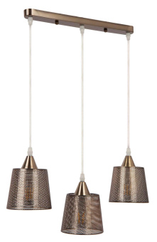 Светильник Hiper Wink H229-3 подвес. цв.св.:белый бронзовый от магазина РЭССИ