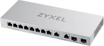 Коммутатор Zyxel XGS1010-12-ZZ0102F 8x1Гбит/с 2x2.5Гбит/с 2SFP+ неуправляемый от магазина РЭССИ