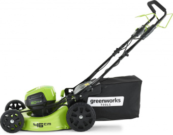 Газонокосилка роторная Greenworks GD60LM46SPK4 (2502907UB) от магазина РЭССИ