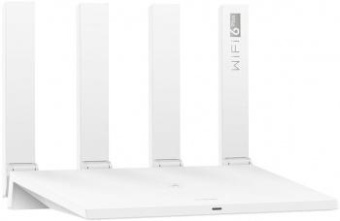 Роутер беспроводной Huawei WS7100 (AX3 DUAL-CORE) (53037713) AX3000 10/100/1000BASE-TX белый от магазина РЭССИ