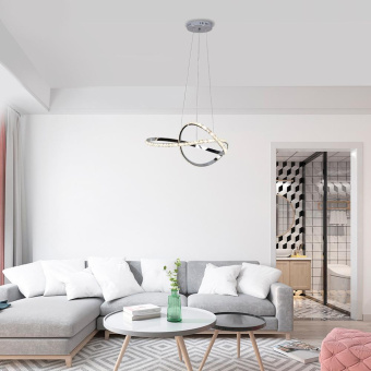 Люстра Hiper Crown H818-7 потолоч. 3000/4000/6000K хром от магазина РЭССИ