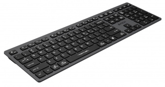 Клавиатура A4Tech Fstyler FBX50C серый USB беспроводная BT/Radio slim Multimedia (FBX50C GREY) от магазина РЭССИ