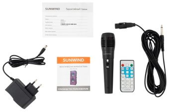 Минисистема SunWind SW-MS30 черный 60Вт FM USB BT SD/MMC от магазина РЭССИ