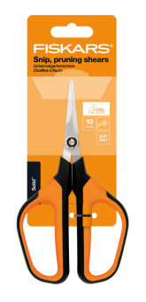 Ножницы для травы Fiskars Solid SP15 черный/оранжевый (1051602) от магазина РЭССИ