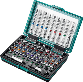 Набор бит Kraftool C-Drive 71 (26067-H71) (71пред.) для шуруповертов/дрелей от магазина РЭССИ