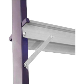 Cтремянка Алюмет двухсторонняя стальная 2х3 ступеней. Серия MD 8203 MD8203 от магазина РЭССИ