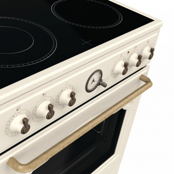 Плита Электрическая Gorenje GECS6B70CLI бежевый стеклокерамика (без крышки) от магазина РЭССИ