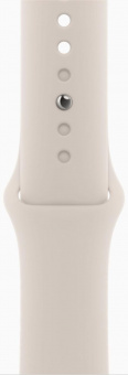 Смарт-часы Apple Watch Series 9 A2978 41мм OLED корп.сияющая звезда Sport Band рем.сияющая звезда разм.брасл.:130-180мм (MR8T3QA/A) от магазина РЭССИ