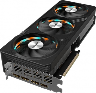 Видеокарта Gigabyte PCI-E 4.0 GV-N4070GAMING-12GD NVIDIA GeForce RTX 4070 12288Mb 192 GDDR6X 2565/21000 HDMIx1 DPx3 HDCP Ret от магазина РЭССИ