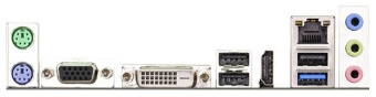 Материнская плата Asrock D1800M mATX AC`97 6ch(5.1) GbLAN+VGA+DVI+HDMI от магазина РЭССИ