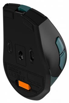 Мышь A4Tech Fstyler FB35C зеленый/черный оптическая (2400dpi) беспроводная BT/Radio USB (6but) от магазина РЭССИ