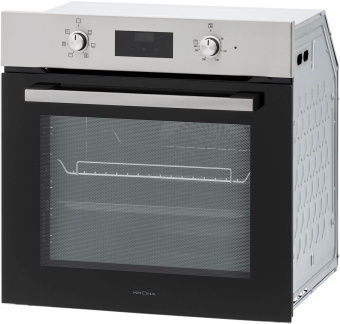 Духовой шкаф Электрический Krona BEATO 60 IX нержавеющая сталь/черный от магазина РЭССИ