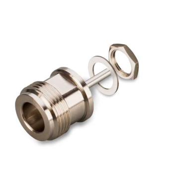 Разъем N(female) на панель, резьба 3/8-32", с резиновым уплотнителем от магазина РЭССИ
