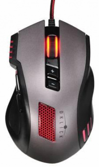 Мышь Оклик 805G V2 BEOWULF черный/серебристый оптическая (3200dpi) USB (8but) от магазина РЭССИ