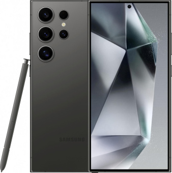 Смартфон Samsung SM-S928B Galaxy S24 Ultra 5G 256Gb 12Gb черный титан моноблок 3G 4G 2Sim 6.8" 1440x3120 Android 14 200Mpix 802.11 a/b/g/n/ac/ax/be NFC GPS GSM900/1800 GSM1900 TouchSc Protect от магазина РЭССИ
