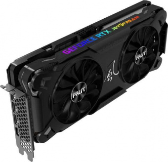 Видеокарта Palit PCI-E 4.0 PA-RTX3070 JETSTREAM 8G V1 LHR NVIDIA GeForce RTX 3070 8192Mb 256 GDDR6 1500/14000 HDMIx1 DPx3 HDCP Ret от магазина РЭССИ