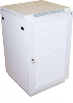 Шкаф коммутационный ЦМО (ШТК-М-22.6.10-4ААА) напольный 22U 600x1000мм пер.дв.перфор. задн.дв.стал.лист 2 бок.пан. направл.под закл.гайки 600кг серый 855мм 71.6кг 180град. 1140мм от магазина РЭССИ