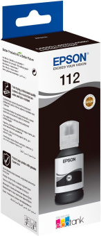 Картридж струйный Epson 112 C13T06C14A черный (7500стр.) (127мл) для Epson L11160/L15150/L15160/L6490/L6550/M15140 от магазина РЭССИ