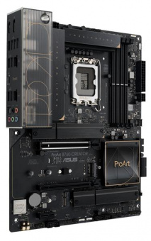 Материнская плата Asus PROART B760-CREATOR Soc-1700 Intel B760 4xDDR5 ATX AC`97 8ch(7.1) 1 x 2.5Gigabit + Gigabit Ethernet RAID+HDMI+DP от магазина РЭССИ