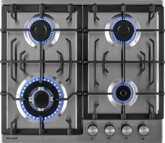 Газовая варочная поверхность Weissgauff HGG 641 XB нержавеющая сталь от магазина РЭССИ