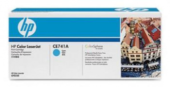 Картридж лазерный HP 307A CE741A голубой (7300стр.) для HP CLJ CP5225 от магазина РЭССИ