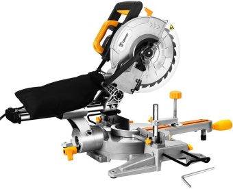 Торцовочная пила Deko DKMS2200-255 Laser 2200Вт 4500об/мин d=255мм от магазина РЭССИ