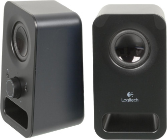 Колонки Logitech Z150 2.0 черный 3Вт от магазина РЭССИ